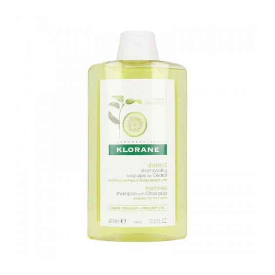 Klorane Shampoo Purificante Alla Polpa Di Cedro 400 Ml