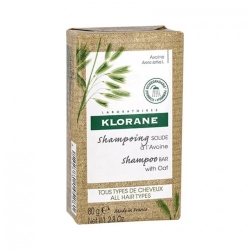 Klorane Shampoo Solido All'Avena Extra Delicato 80 G