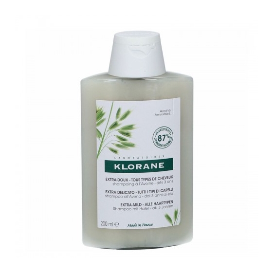 Klorane Shampoo Ultra-Gentile Latte D'Avena 200 Ml