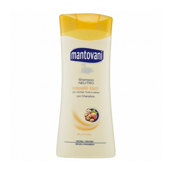 Mantovani Shampo Neutro Per Capelli Lisci 400 Ml