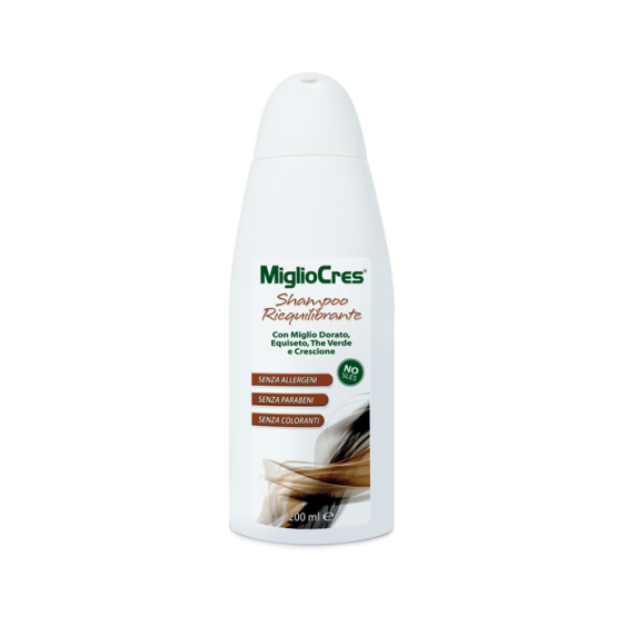 Migliocres Shampoo Per Capelli Anticaduta E Rinforzante Migliocres Clean Energizzante 200 Ml
