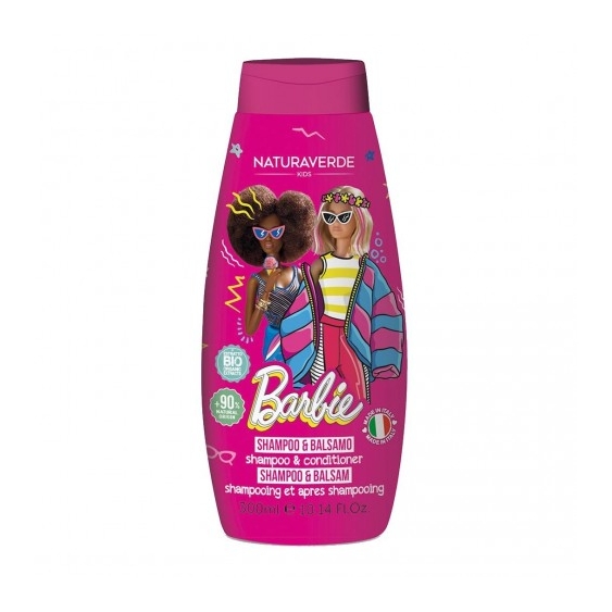 Naturaverde Barbie Shampoo E Balsamo 300 Ml