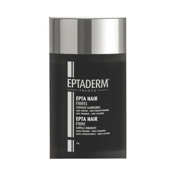 Eptaderm Epta Hair Fibre Per Capelli Diradati Grigio Scuro 25G