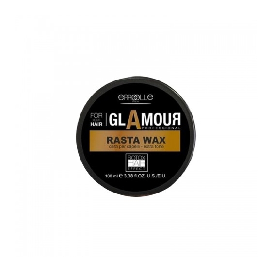 Glamour Rasta Wax Cera Per Capelli Fissaggio Extra Forte 100 Ml
