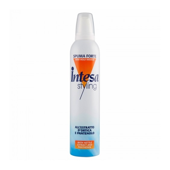 Intesa Spuma Styling Per Capelli Forte All'Estratto Di Ortica E Pantenolo 300 Ml