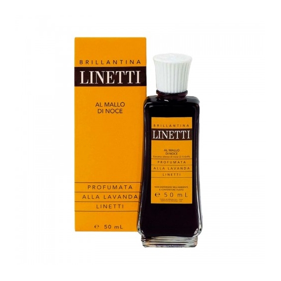 Linetti Brillantina Lozione Per I Capelli Al Mallo Di Noce Profumata Alla Lavanda 50 Ml