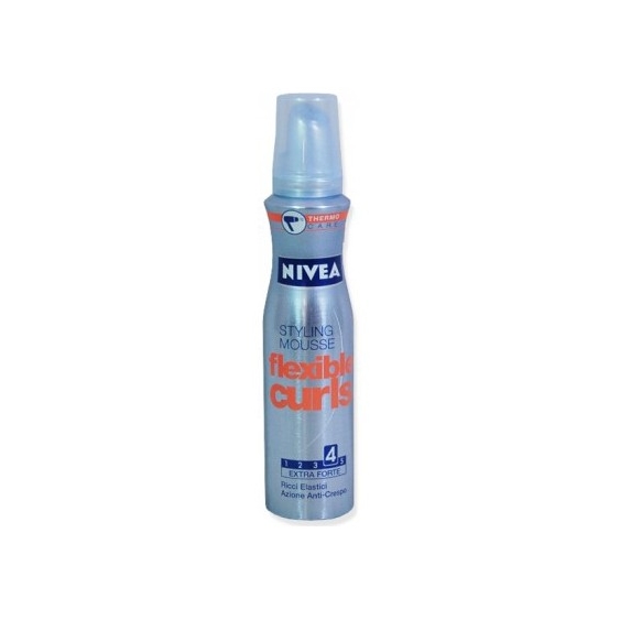Nivea Flexible Curl Mousse Per Capelli Modella Ricci 150 Ml