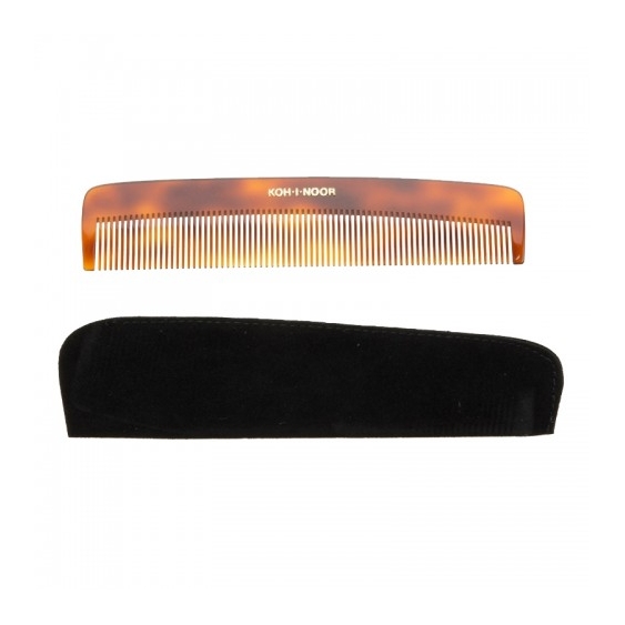 Koh-I-Noor Pettine Segato Tartaruga Fitto Con Bustina