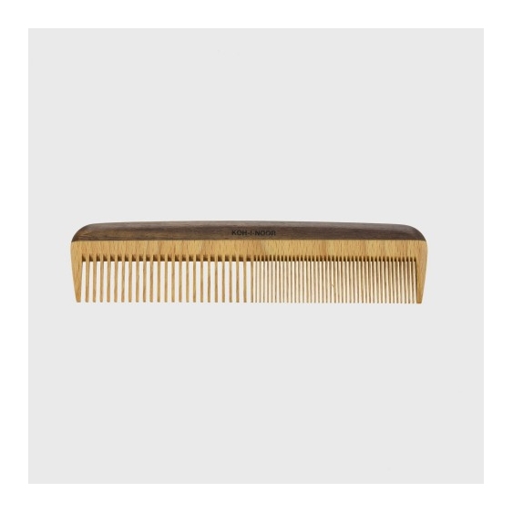 Koh-I-Noor Pettine In Legno Rado Fitto In Faggio E Kotibe