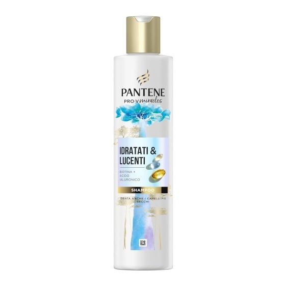 Pantene Pro-V Miracles Idratati & Lucenti Shampoo Per Capelli Secchi 250 Ml