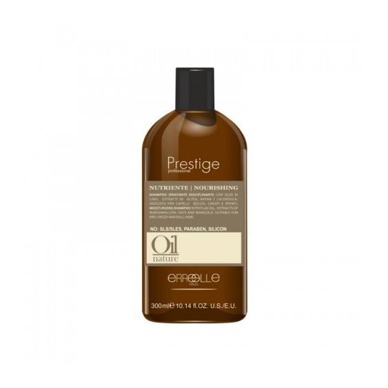 Prestige Oilnature Shampoo Nutriente Per Capelli Crespi E Secchi 300 Ml