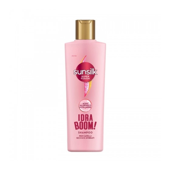 Sunsilk Super Fusion Idra Booom Shampoo Per Capelli Secchi E Sfibrati 220 Ml