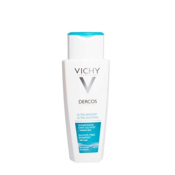 Vichy Dercos Ultra Soothing Shampoo Per Capelli Secchi 200 Ml