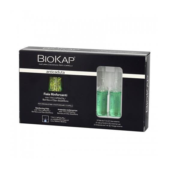 Bios Line Biokap Anticaduta 12 Fiale Rinforzanti Da 7 Ml