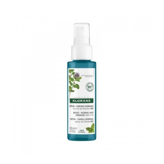 Klorane Menta Acquatica Spray Purificante Per Capelli 100 Ml