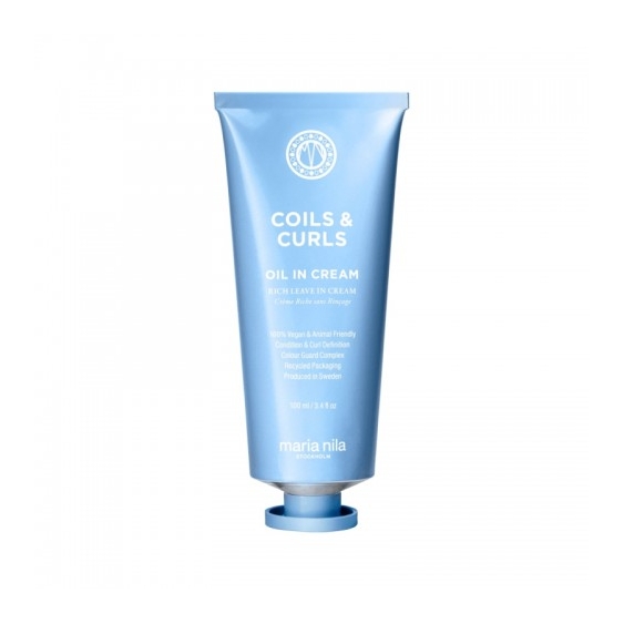 Maria Nila Coils & Curls Oil In Cream Crema Per Capelli Ricci 100 Ml