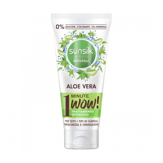 Sunsilk 1 Minute Wow Trattamento Intensivo Con Aloe Vera 180 Ml