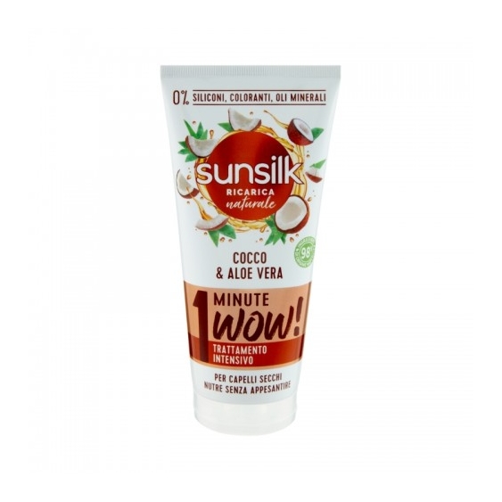 Sunsilk 1 Minute Wow Cocco & Aloe Vera Trattamento Intensivo 180 Ml