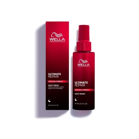 Wella Ultimate Repair Night Serum Siero Notturno Per Capelli Danneggiati 95 Ml