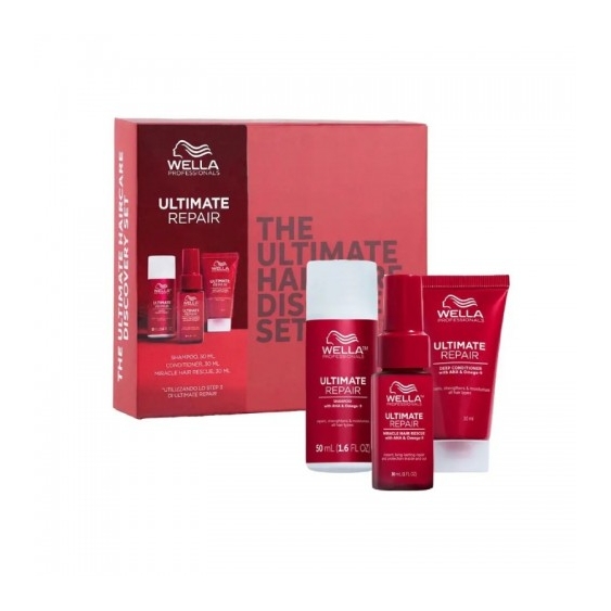 Wella Ultimate Repair Discovery Set Trattamento Per La Cura Dei Capelli