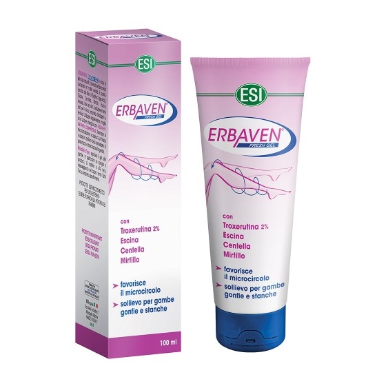 Esi Erbaven Fresh Gel Drenante Per Gambe Gonfie E Stanche 100 Ml