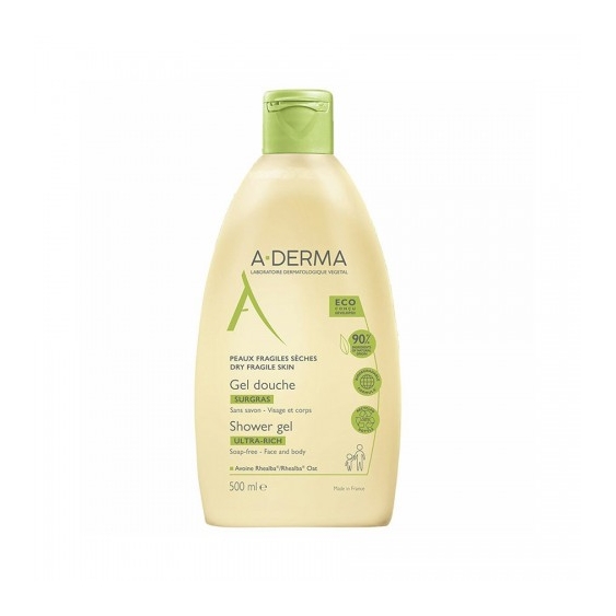 Aderma Les Indispensables Gel Doccia Surgras 500 Ml