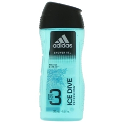 Adidas Ice Dive Shower Gel Doccia Schiuma 250 Ml