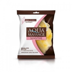 Aqua Massage Sensitive Spugna A Rete Delicata Ipoallergenica Colori Assortiti