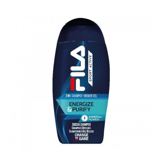 Fila Sport Active Energize & Purify Docciashampoo Da 250 Ml