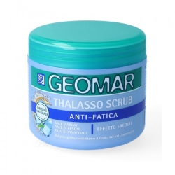 Geomar Thalasso Scrub Anti Fatica Gel Esfoliante Ad Effetto Freddo 600 G