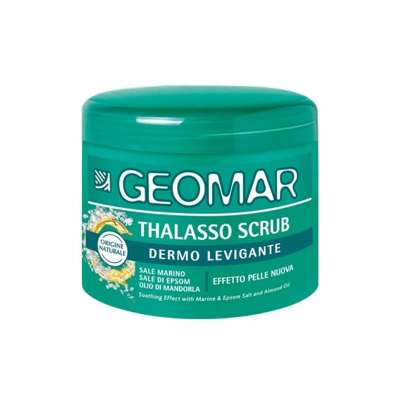 Geomar Thalasso Scrub Dermolevigante Trattamento Esfoliante Effetto Pelle Nuova 600 G