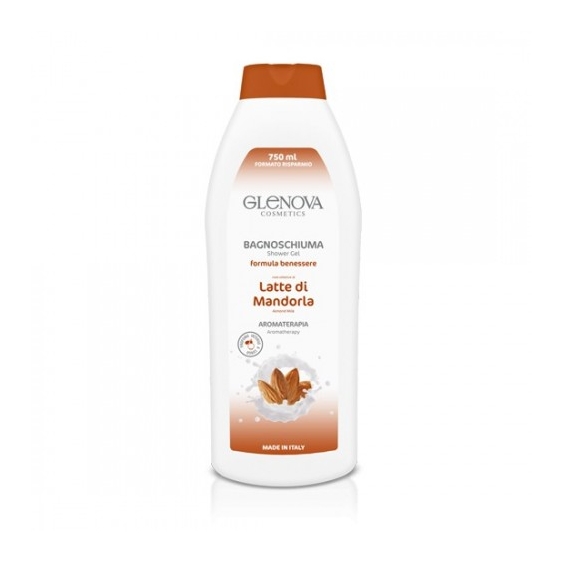 Glenova Bagnoschiuma Al Latte Di Mandorla 750 Ml