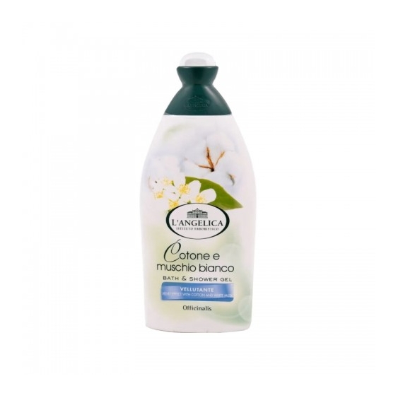 L'Angelica Cotone E Muschio Bianco Bagnodoccia Vellutante 500 Ml