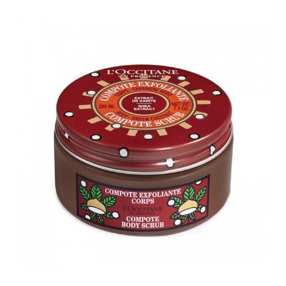 L'Occitane Karitè E Castagna Verde Scrub Corpo Esfolliante 200 Ml