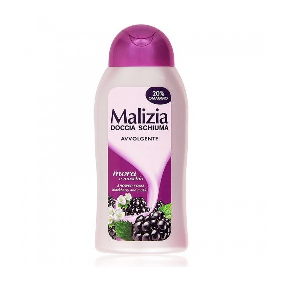 Malizia Doccia Schiuma Avvolgente Al Profumo Di Mora E Muschio 300 Ml