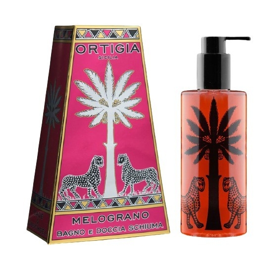Ortigia Melograno -Bagno E Doccia Schiuma 250 Ml