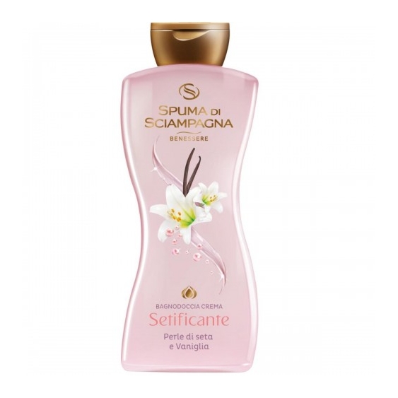 Spuma Di Sciampagna Bagnodoccia Crema Setificante Alle Perle Di Seta E Vaniglia 650 Ml