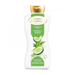 Spuma Di Sciampagna Cetriolo E Bambù Bagnodoccia Crema Rinfrescante 650 Ml