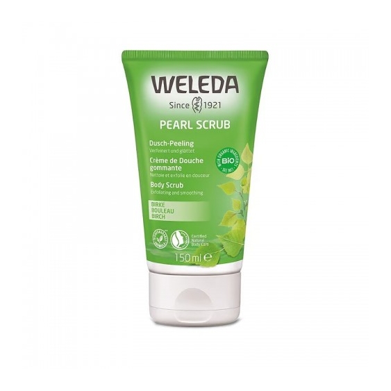 Weleda Pearl Scrub Gommage Doccia Alla Betulla 150 Ml