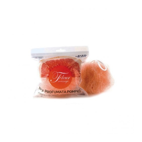 Zeca Fleur Massage Pomplemo Spugna Profumata Per Massaggio Tonificante 80 G