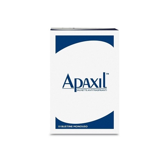 Apaxil Apaxil 10 Salviette Antitraspirante Monouso