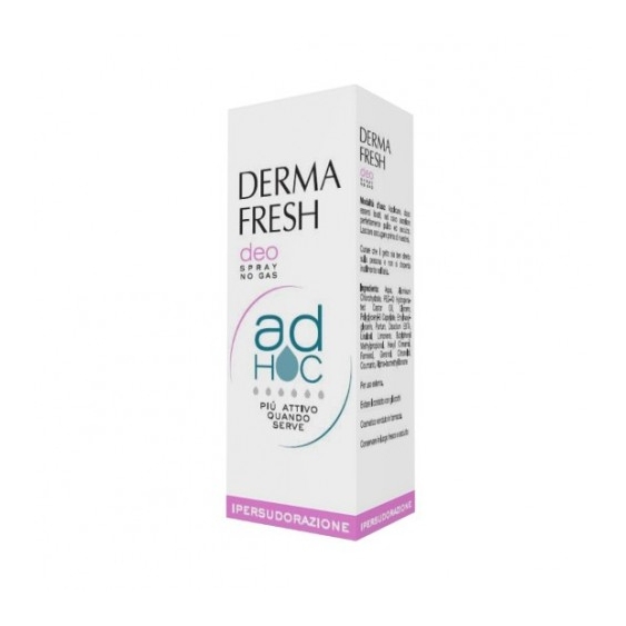 Dermafresh Ad Hoc Ipersudorazione Deodorante No Gas 100 Ml