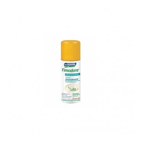 Dottor Ciccarelli Timodore Spray Deodorante Per Piedi Allo Zenzero 150 Ml