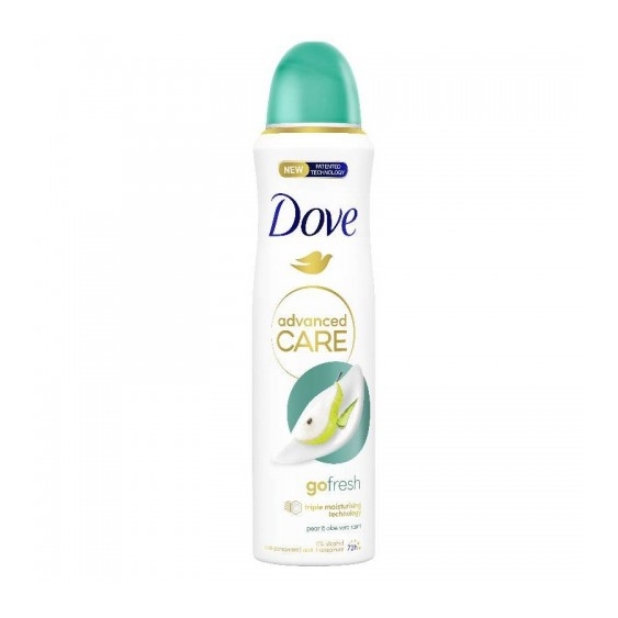 Dove Advanced Care Go Fresh Pera E Aloe Vera Deodorante Spray 150 Ml