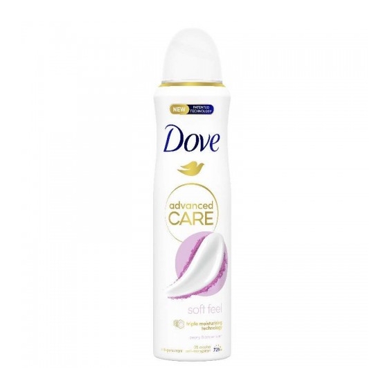 Dove Advanced Care Soft Feel Deodorante Spray 150 Ml