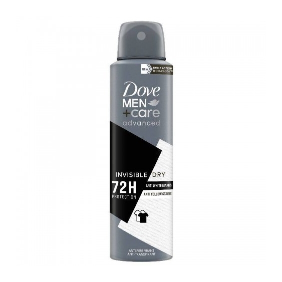 Dove Men + Care Advanced Invisible Dry Deodorante Spray 150 Ml