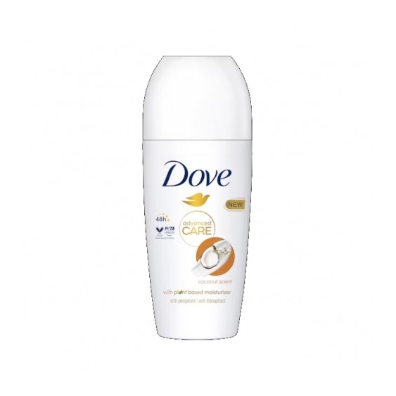 Dove Advanced Care Coconut Scent Deodorante 50 Ml Roll-On