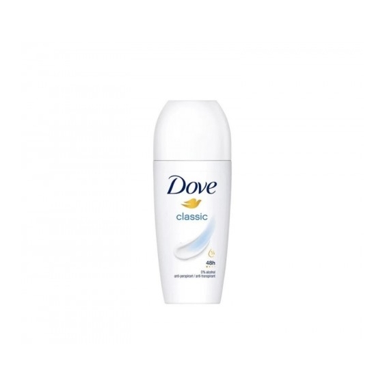 Dove Classic Deodorante Roll-On Antritraspirante 50 Ml