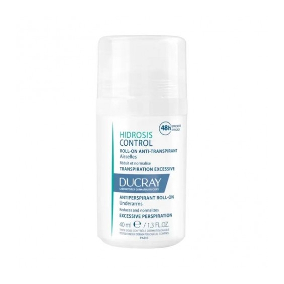Ducray Hidrosis Control Roll-On Antitraspirante 40 Ml