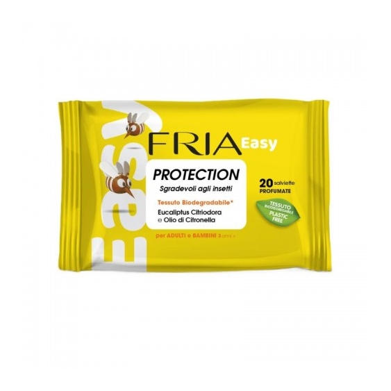 Fria Easy Protection 20 Salviette Profumate Antizanzare